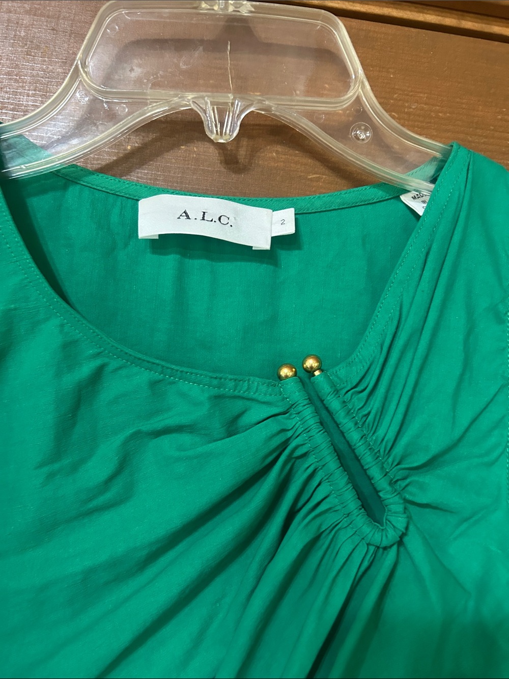 A.L.C.
JINA DRESS - JADE size 2 - Picture 6 of 7